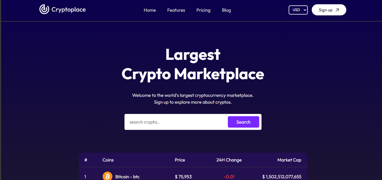 Crypto App